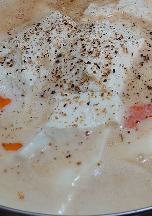 簡単！豆乳とウェイパーで豆腐鍋-レシピのメイン写真