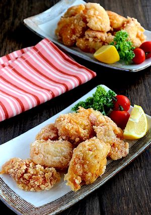 タンドリーチキン風♡鶏むね肉の唐揚げ-レシピのメイン写真