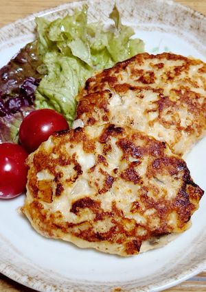 新しょうがのさっぱり鶏ハンバーグ-レシピのメイン写真