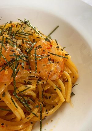 海老入りキムチマヨネーズパスタ-レシピのメイン写真