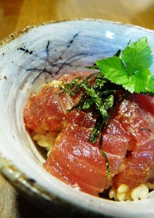 塩昆布でまぐろの漬け丼-レシピのメイン写真