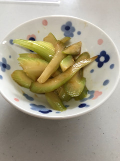 セロリの辛し和え-レシピのメイン写真