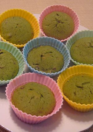 抹茶小豆マフィン-レシピのメイン写真