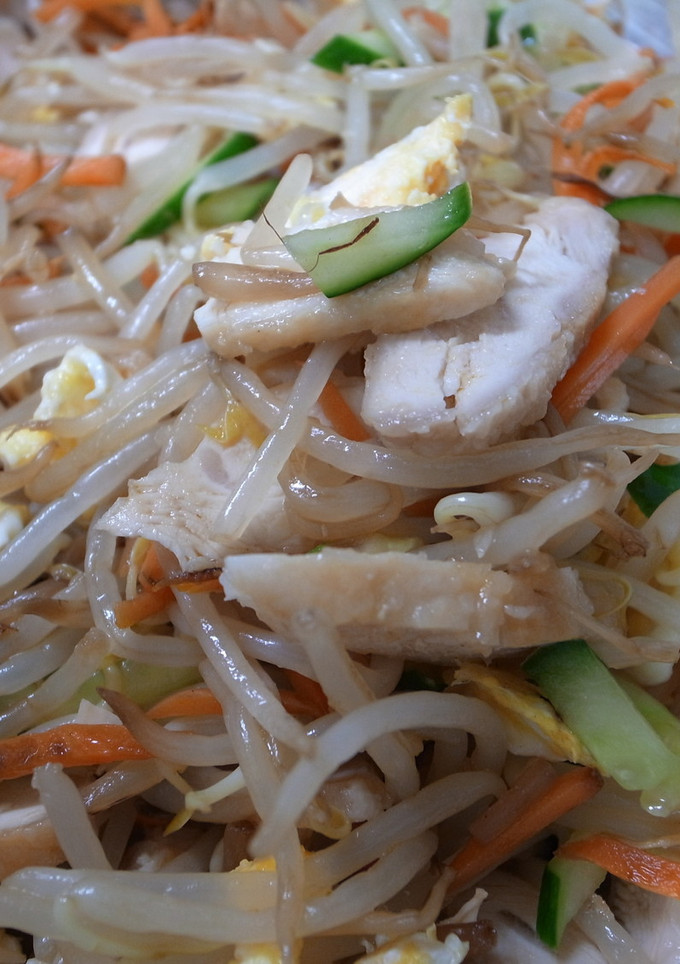 罪悪感無しもやしとささみの和え物-レシピのメイン写真