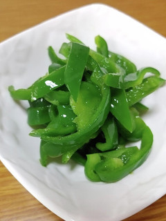 ピーマンの鶏ガラ炒め-レシピのメイン写真