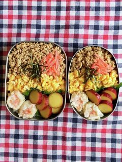 高校生 息子と娘のお弁当 47-レシピのメイン写真