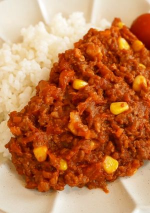 管理栄養士の大豆ミートドライカレー-レシピのメイン写真