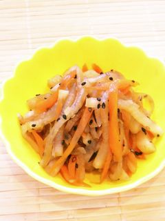 ☺簡単もう一品♪大根と人参のきんぴら☺-レシピのメイン写真
