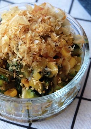 やみつき！ゴーヤとコーンのおかかマヨ佃煮-レシピのメイン写真