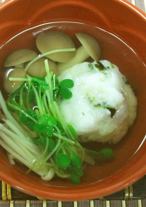 お茶つみれ椀-レシピのメイン写真