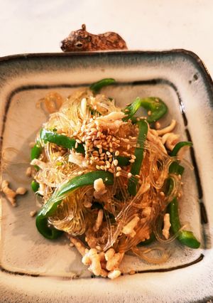 無限に食べれる　ピーマンと春雨の炒め物-レシピのメイン写真