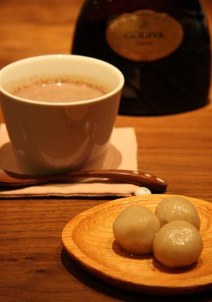 ショコラ白玉♡ゴディバの香り-レシピのメイン写真
