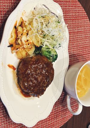 和牛ハンバーグ 和風ソース-レシピのメイン写真