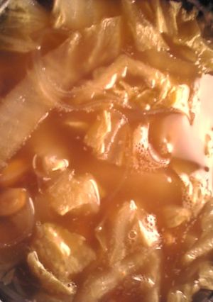 納豆と白菜と春雨のスープ-レシピのメイン写真