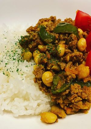 ルーを刻まない!!簡単キーマカレー-レシピのメイン写真