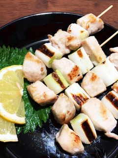 鶏胸肉と白ねぎの【塩焼鳥】-レシピのメイン写真