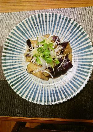 ヨウサマの減塩揚げ茄子煮浸し-レシピのメイン写真