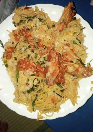 味付き鶏手羽のそば飯-レシピのメイン写真