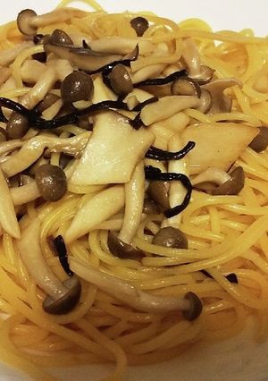 きのこ大好き簡単パスタ-レシピのメイン写真
