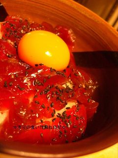 めんつゆでまぐろユッケ丼♪-レシピのメイン写真