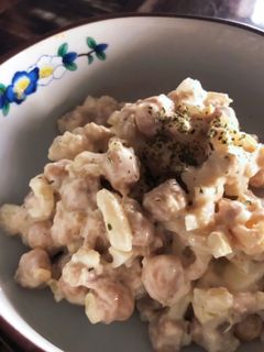 チックピーとツナと茹でたまごのサラダ-レシピのメイン写真