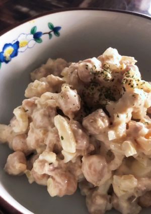 チックピーとツナと茹でたまごのサラダ-レシピのメイン写真