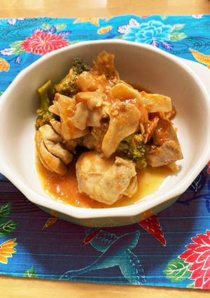 とりモモ肉のトマト煮-レシピのメイン写真