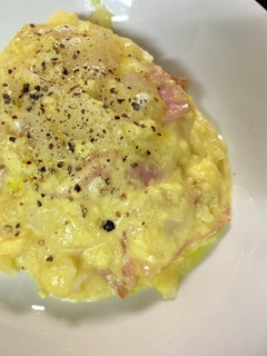 白滝で作る豆乳カルボナーラ-レシピのメイン写真