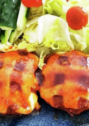 野菜たっぷり★《私の洋風ハンバーグ♡》-レシピのメイン写真