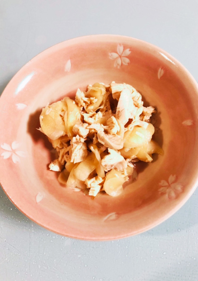 新生姜と鶏ささみの酢の物-レシピのメイン写真