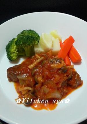 ♥牛肉のトマト煮♥-レシピのメイン写真