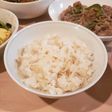 白滝とえのき入り麦ごはん♡