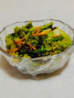 グリーンサラダの中華和え-レシピのメイン写真