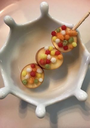 ぶぶあられチーズ串-レシピのメイン写真