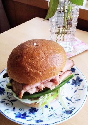 ローストビーフハンバーグ-レシピのメイン写真