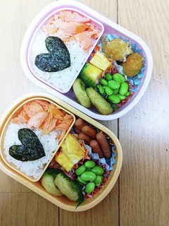 お弁当 双子 記録用⑰-レシピのメイン写真