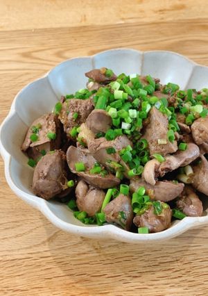 あっさり＊茹でレバーの旨塩薬味和え-レシピのメイン写真