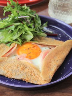 そば粉のガレット-レシピのメイン写真