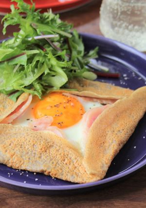 そば粉のガレット-レシピのメイン写真