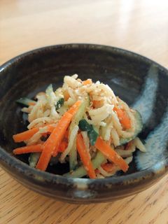 切り干し大根のごまマヨサラダ-レシピのメイン写真