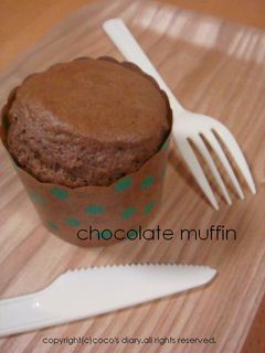 ごまかしチョコマフィン-レシピのメイン写真