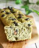 低糖質黒豆抹茶パウンドケーキ