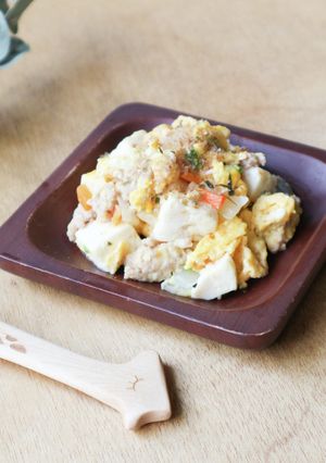【離乳食完了期】豆腐チャンプル-レシピのメイン写真