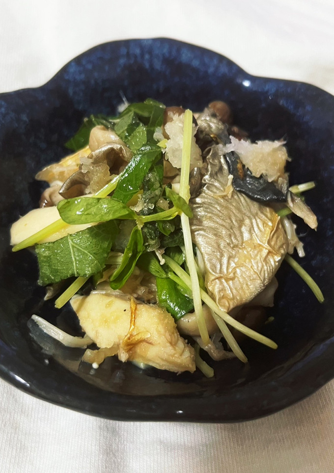 鯖みぞれ和え-レシピのメイン写真