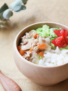 【離乳食完了期・幼児食】タコライス-レシピのメイン写真