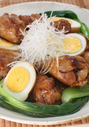 中華風”手羽元”の照り煮-レシピのメイン写真