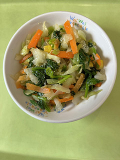 【保育園給食】ほうれん草の中華和え-レシピのメイン写真