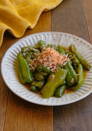 レンジで簡単！ピーマンのくたくた煮-レシピのメイン写真