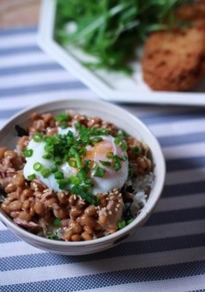朝からモリモリ♪おツナねばねば納豆丼♪-レシピのメイン写真
