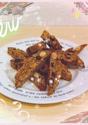 オートミールdeマクロビ♡ビスコッティ♪-レシピのメイン写真